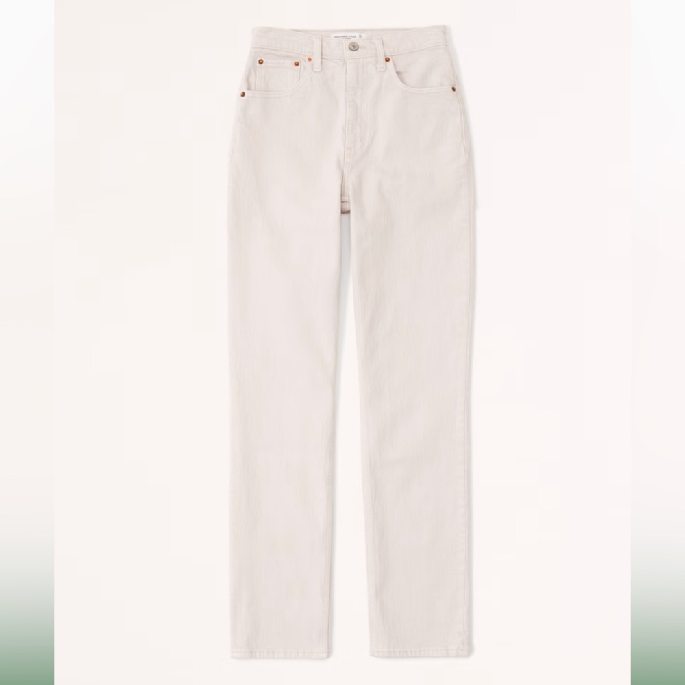 NWT Abercrombie and Fitch 90s Straight Curve Love jeans, size 24/00